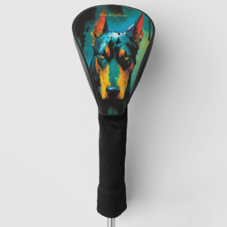 Doberman Dog - Samenstelling 001 Golfheadcover