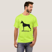 Doberman Dog T-shirt (Voorkant volledig)