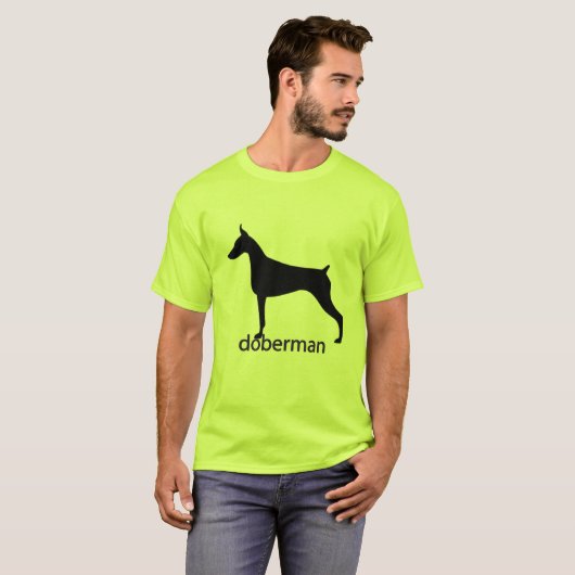 Doberman Dog T-shirt (Voorkant volledig)