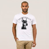 Doberman Dog T-shirt (Voorkant volledig)