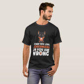 Doberman Dog T-shirt (Voorkant volledig)