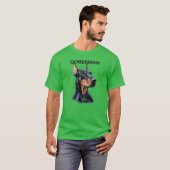 Doberman Dog T-shirt (Voorkant volledig)