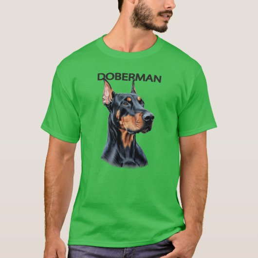 Doberman Dog T-shirt (Voorkant)