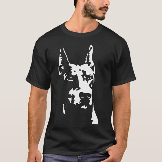 Doberman Dog T-shirt (Voorkant)