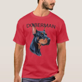 Doberman Dog T-shirt (Voorkant)