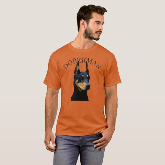 Doberman Dog T-shirt (Voorkant volledig)