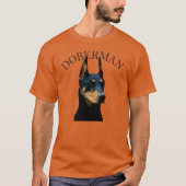 Doberman Dog T-shirt (Voorkant)