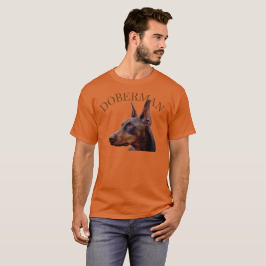 Doberman Dog T-shirt (Voorkant volledig)