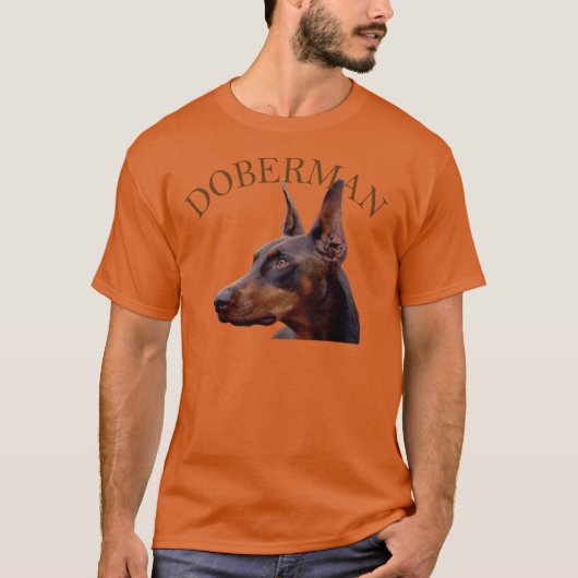 Doberman Dog T-shirt (Voorkant)