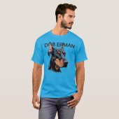 Doberman Dog T-shirt (Voorkant volledig)