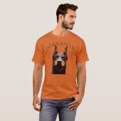 Doberman Dog T-shirt (Voorkant volledig)