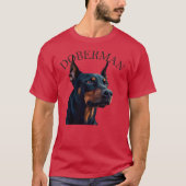 Doberman Dog T-shirt (Voorkant)