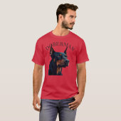 Doberman Dog T-shirt (Voorkant volledig)