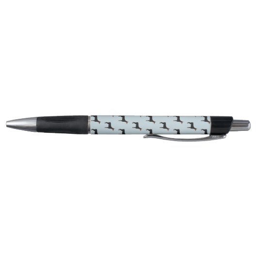 Doberman Dogs Pattern Monogrammed Pen (Bodem)