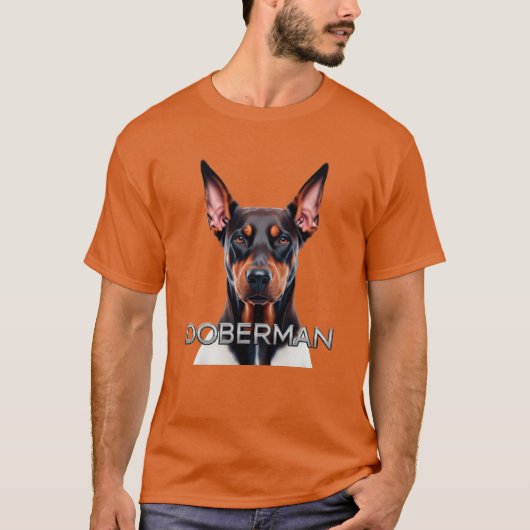 Doberman Eigenaar T-shirt (Voorkant)