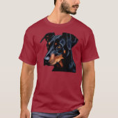 Doberman Eigenaar T-shirt (Voorkant)