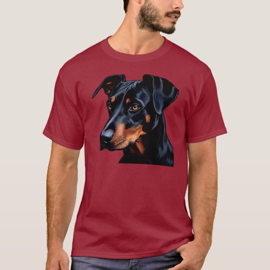 Doberman Eigenaar T-shirt (Voorkant)