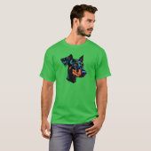 Doberman Eigenaar T-shirt (Voorkant volledig)