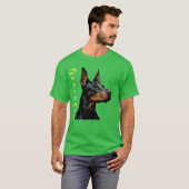 Doberman Family T-shirt (Voorkant volledig)