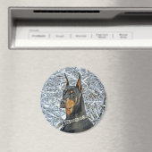 Doberman Fosty Day Magneet (Insitu (Vaatwasser))