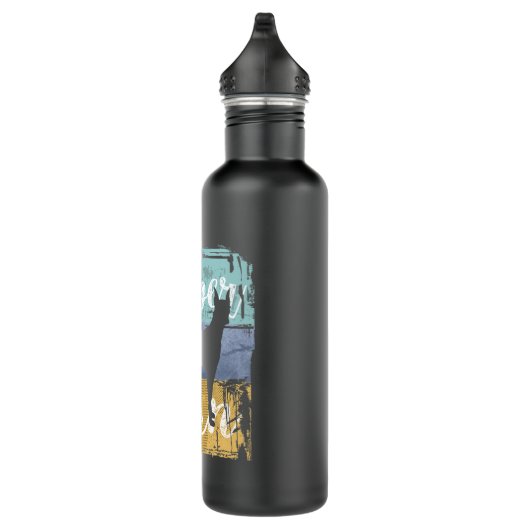 Doberman Gift -  Retro Doberman Dog Waterfles (Rechts)
