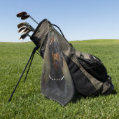 Doberman Golfhanddoek (Groen)