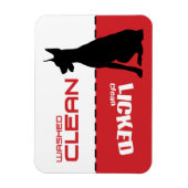 Doberman, Great Dane Dishwasher Magnet Magneet (Verticaal)
