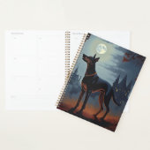 Doberman Halloween Scary Planner (Display)