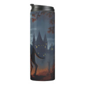 Doberman Halloween Scary Thermosbeker (Geroteerd rechts)