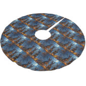 Doberman Halloween Spooky Kerstboom Rok (Gekanteld)