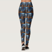 Doberman Halloween Spooky Leggings (Achterkant)