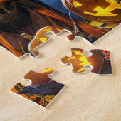 Doberman Halloween Spooky Legpuzzel (Zijkant)