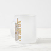 Doberman Head, Fawn Dogs Rule Matglas Koffiemok (Voorkant links)