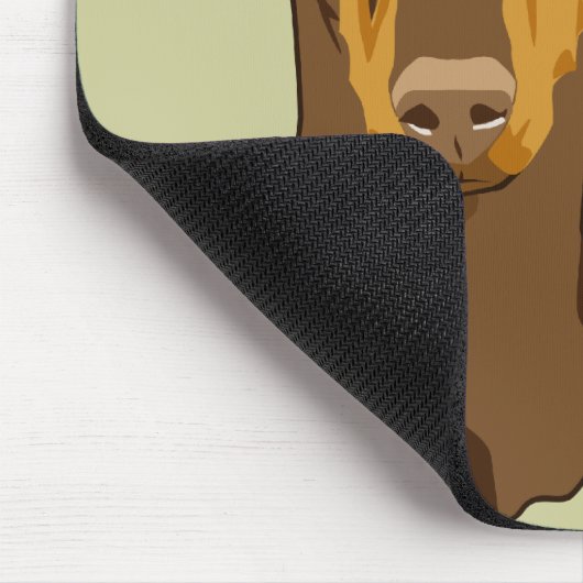 Doberman Head, Red Dobes Rule Muismat (Hoek)