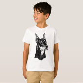DOBERMAN HEAD T-SHIRT (Voorkant volledig)