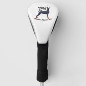 Doberman Home Golfheadcover (Voorkant)