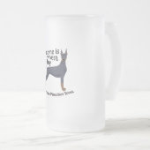 Doberman Home Matglas Bierpul (Voorkant rechts)