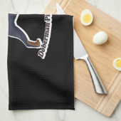 Doberman Home Theedoek (Quarter Fold)