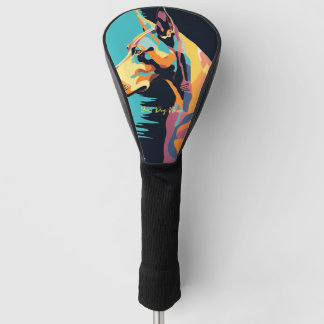 Doberman Hond 001 - Bruno Pokopen Golfheadcover