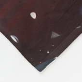 Doberman Hond Kerstfeest Fleece Deken (Hoek)