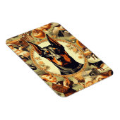  Doberman Illustratie Magneet (Rechterzijde)