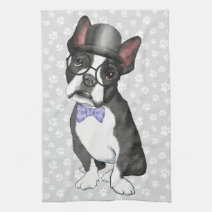 Doberman Illustration Kitchen Towel Theedoek
