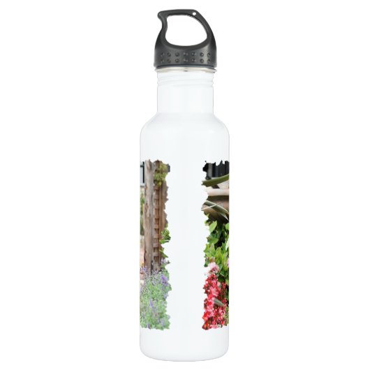 Doberman - In de kerktuin Waterfles (Achterkant)