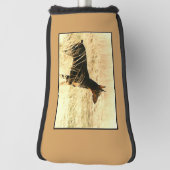 Doberman in Dry Reeds Painting Afbeelding Golfheadcover (Draai 90)