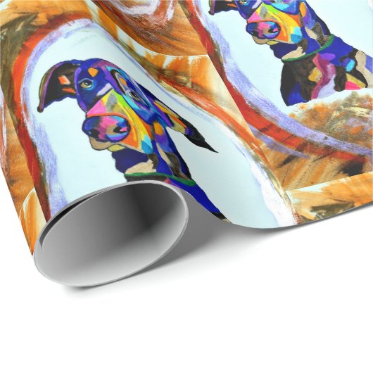 Doberman inpakpapier (Rol Hoek)