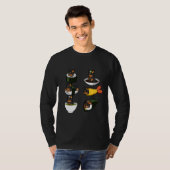 Doberman Japans voedsel T-shirt (Voorkant volledig)