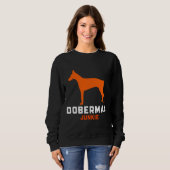 Doberman Junkie 1228 Trui (Voorkant volledig)