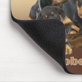 Doberman kan niet slechts één mousepad hebben muismat (Hoek)
