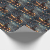 Doberman Kerstfeest reis Cadeaupapier (Hoek)