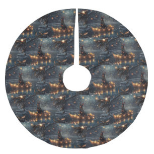 Doberman Kerstfeest reis Kerstboom Rok